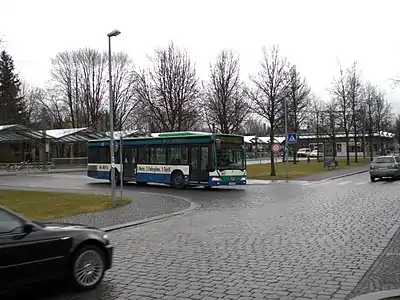 Station square in front of the station