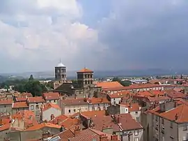 A general view of Issoire