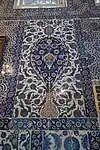 Example of Iznik tiles from their best artistic period, inside the vestibule