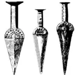 Bronze daggers