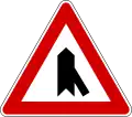 Merging traffic from right(formerly used )