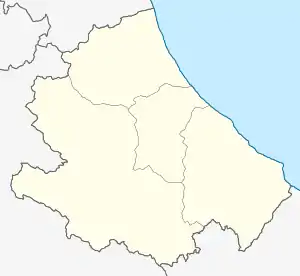 Prezza is located in Abruzzo