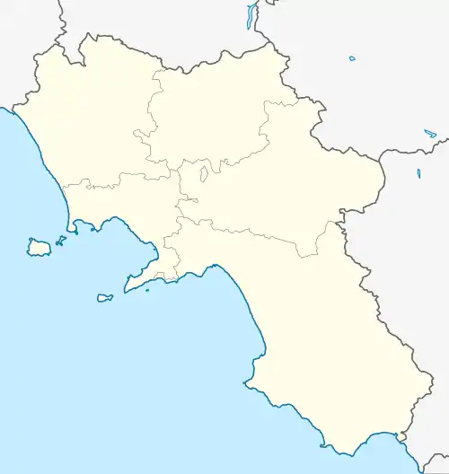 Stio is located in Campania