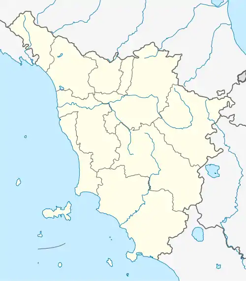 Capraia is located in Tuscany