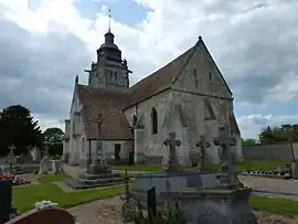 The church of Notre-Dame in Iville