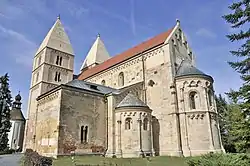 The parish church of Ják, consecrated by Amadeus Pok in 1256