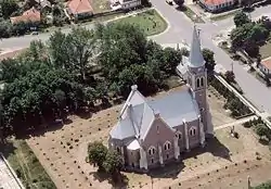 Church of the Exaltation of the Holy Cross in Jászszentandrás