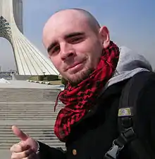 Jérémy Marie in Tehran, 2013