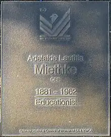 Adelaide Laetitia Miethke