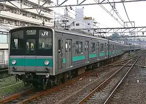 The sole 207–900 series EMU, May 2006