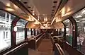 Interior of lounge car OHa 12 1701, October 2012