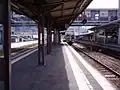 tFormer Station, looking toward Kurashiki Station (2006-03-31)