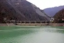  Photograph of the Jablanica Dam