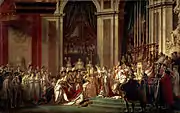 The Coronation of Napoleon by Jacques-Louis David