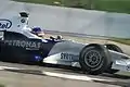 Jacques Villeneuve driving the BMW Sauber F1.06 at the 2006 USGP.