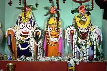 Jagannath in Nrusingha Avatar in Mausima Temple