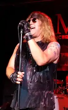 Jaime St. James performing live in 2014