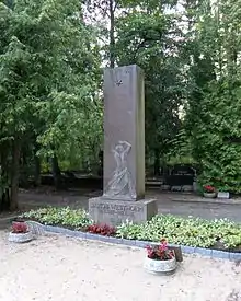 Grave of Jakob Westholm.