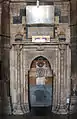 A mihrab in the mosque