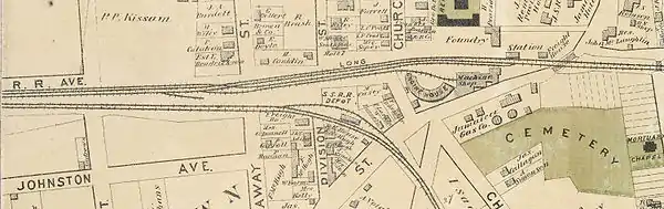 Jamaica railroad stations(1873)