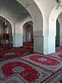 Inside the mosque