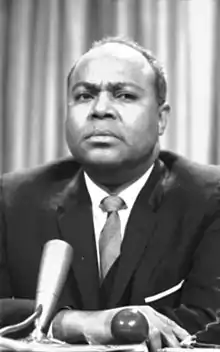 Civil rights activist James Farmer