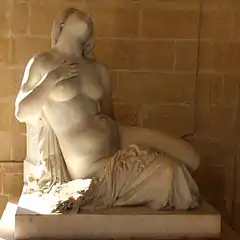 James Pradier, Cassandra Taking Refuge at the Foot of the Altar.