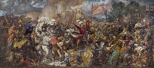 Battle of Grunwald by Jan Matejko, 1878, National Museum in Warsaw