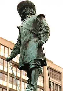 Image 9The statue of Jan van Riebeeck, the founder of Cape Town, in Heerengracht Street. (from History of South Africa)