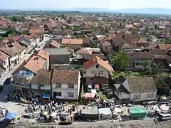 View of Janja from the mosque