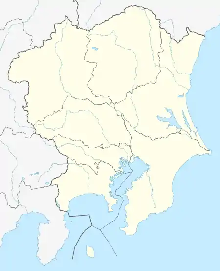 2021 Chiba earthquake is located in Kanto Area