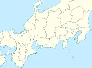 Hamamatsu Station is located in Central Japan