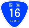 National Route 16 shield