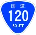 National Route 120 shield