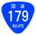 National Route 179 shield