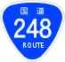 National Route 248 shield