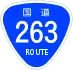 National Route 263 shield