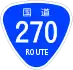 National Route 270 shield