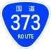 National Route 373 shield