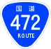 National Route 472 shield