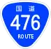 National Route 476 shield