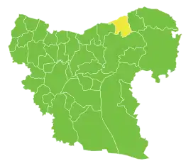 Jarabulus Subdistrict in Syria