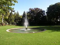 The garden of the Hôtel de Lassay