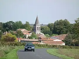 A general view of Jarnac-Champagne