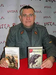 Grzędowicz at the 2014 Multigenre Fan Convention Pyrkon