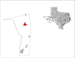 Location of Jasper, Texas