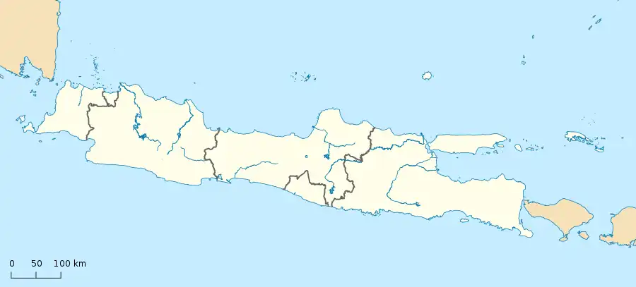 Sragen Regency is located in Java