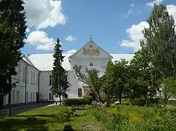 Jazłowiec former convent courtyard