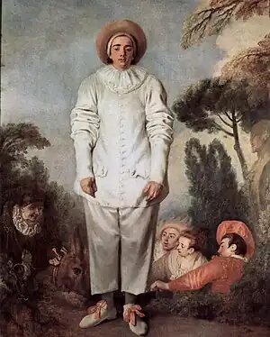 Antoine Watteau, Pierrot, 1718–1719