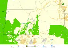 Map of Jefferson County